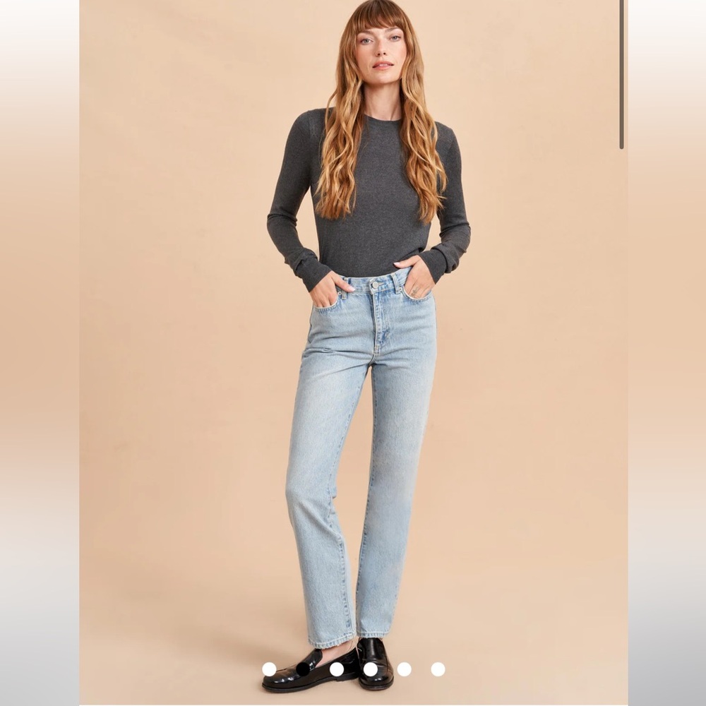 La Ligne Molly High Rise Straight Jean